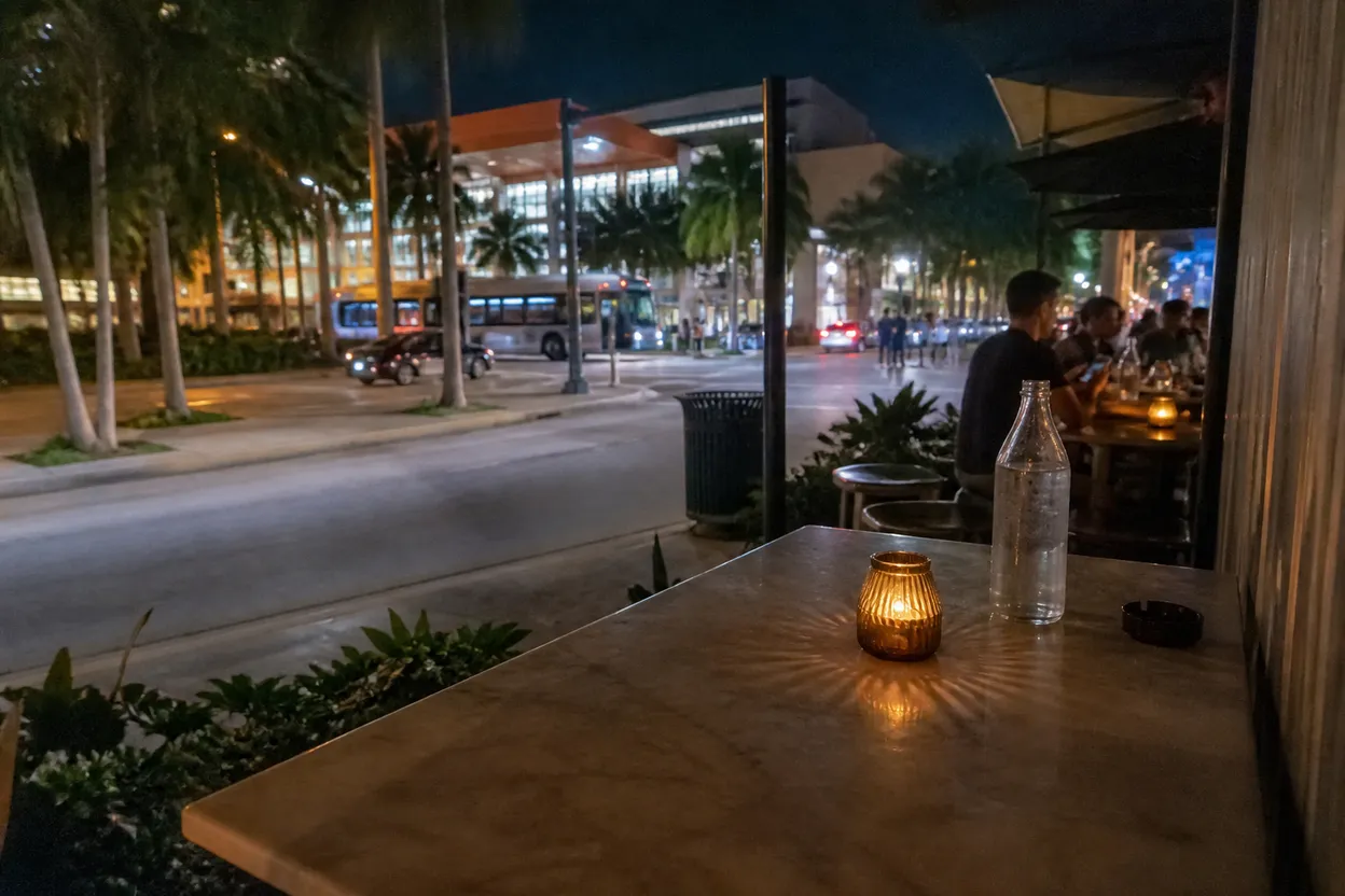 Local detail for george lombard jr: A Miami Night Out With Backups