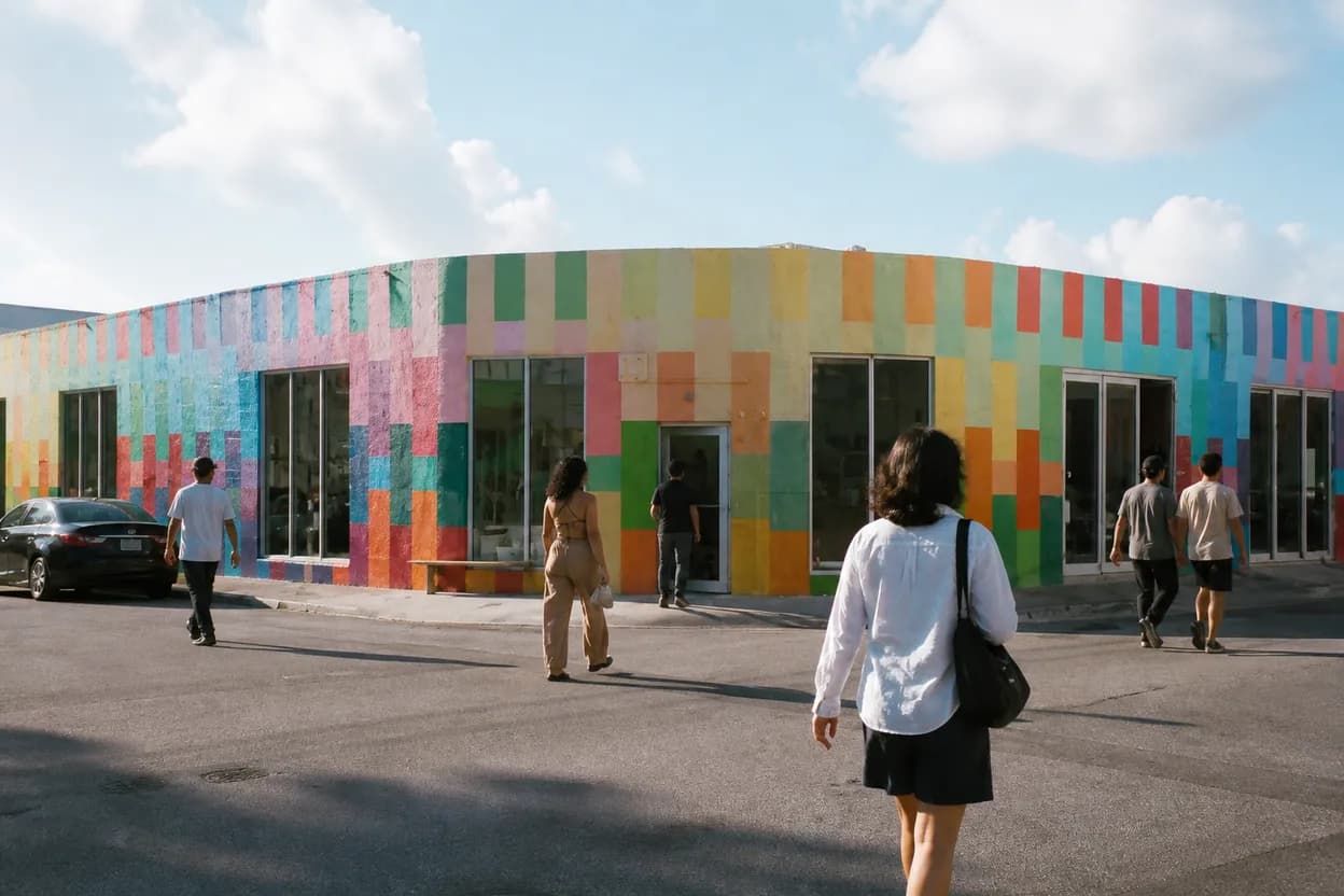 Miami experience scene for michael b jordan Miami Dessert Watch Party Coffee Route