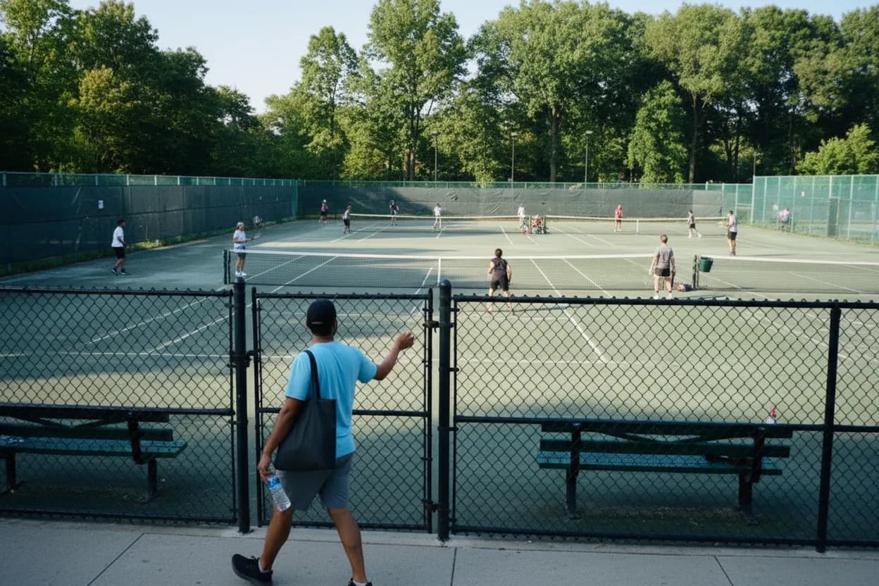 NYC experience scene for Crotona Park Tennis Center: A Bronx Rally Plan Before the Heat Spikes