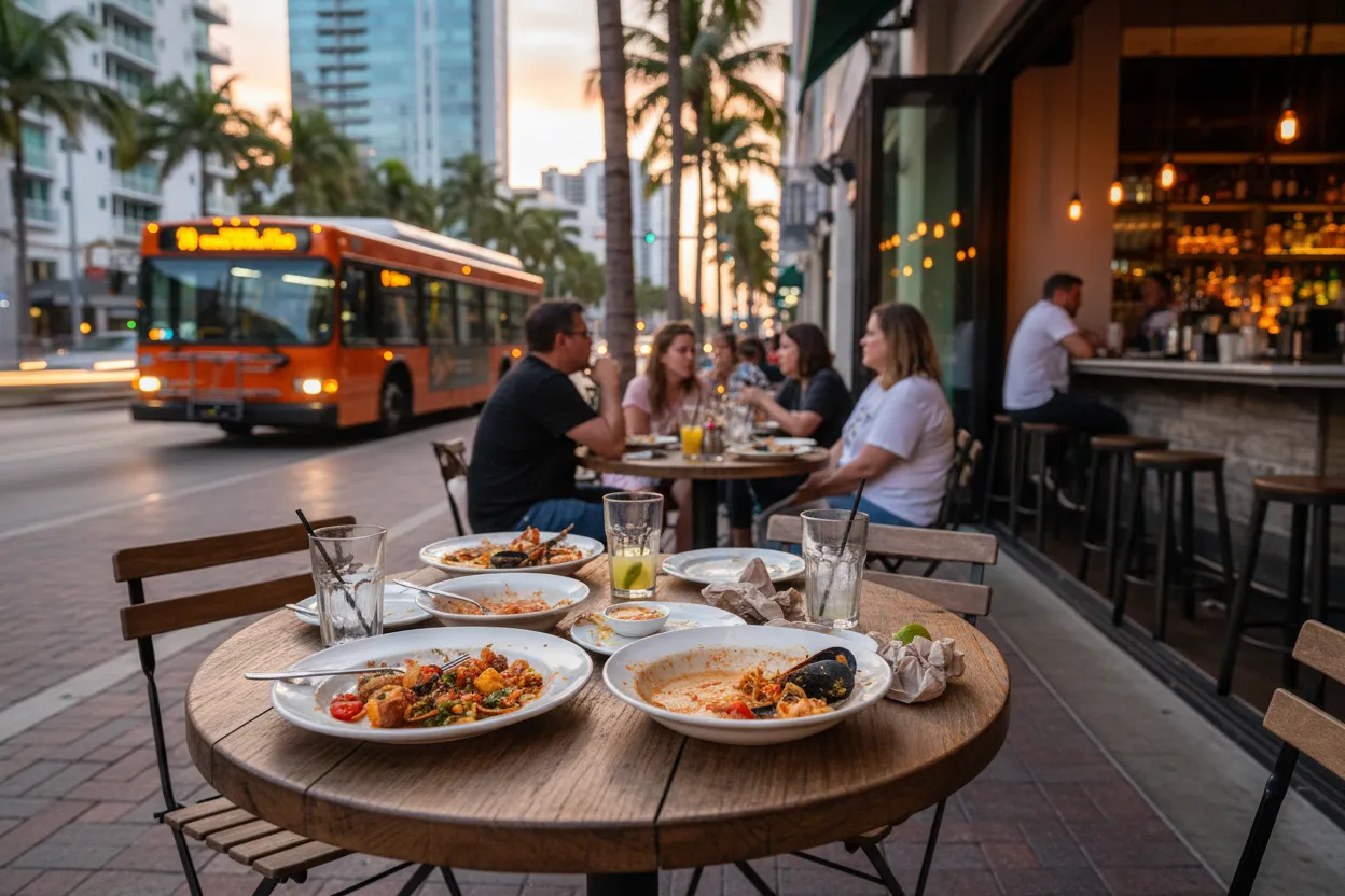 Local detail for perez hilton: Where Miami Groups Can Eat Smoothly