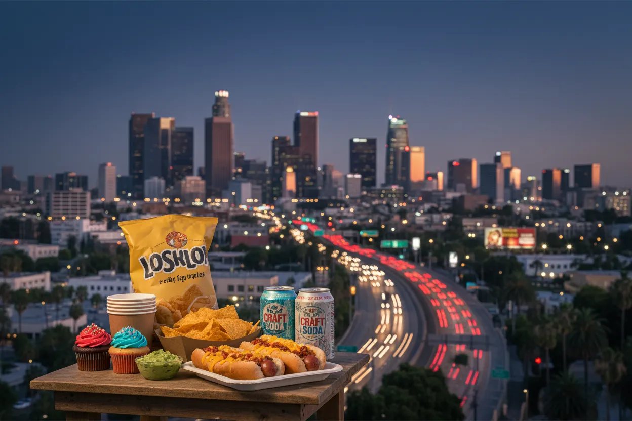 Realistic city scene for fedex cup: How to Plan a Los Angeles Viewing Night
