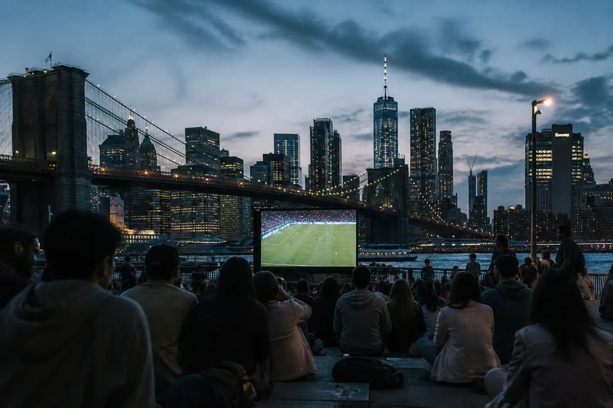 Realistic city scene for portland vs puebla: How to Plan a NYC Viewing Night