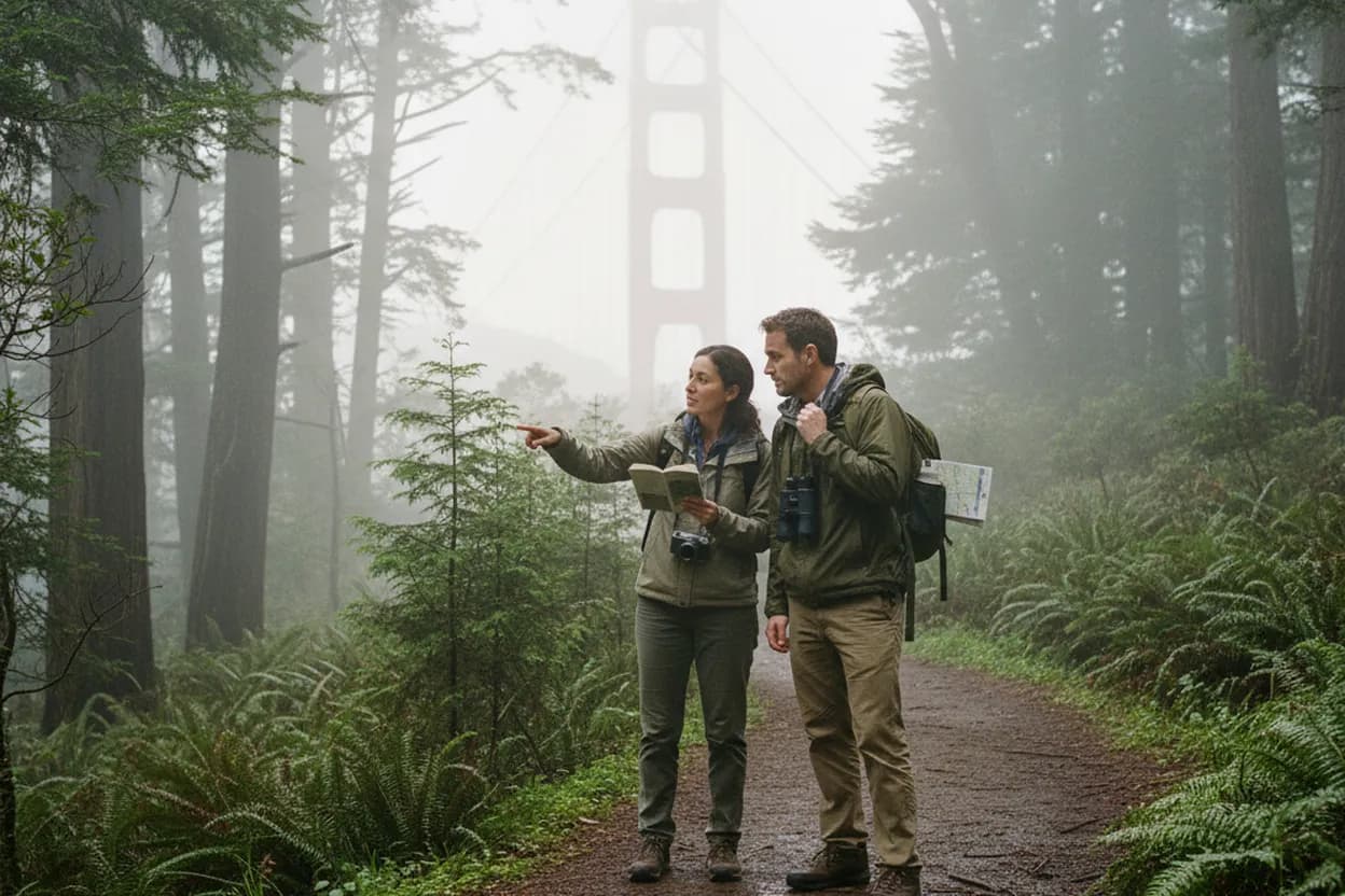 Practical city scene for Bigfoot: A San Francisco Weekend for Cryptid-Curious Explorers