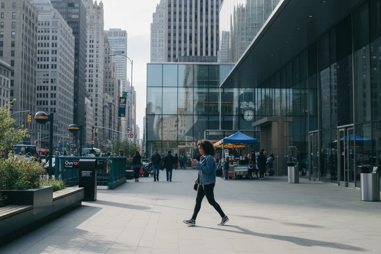 Practical city scene for negan: A Low-Stress NYC Day Plan