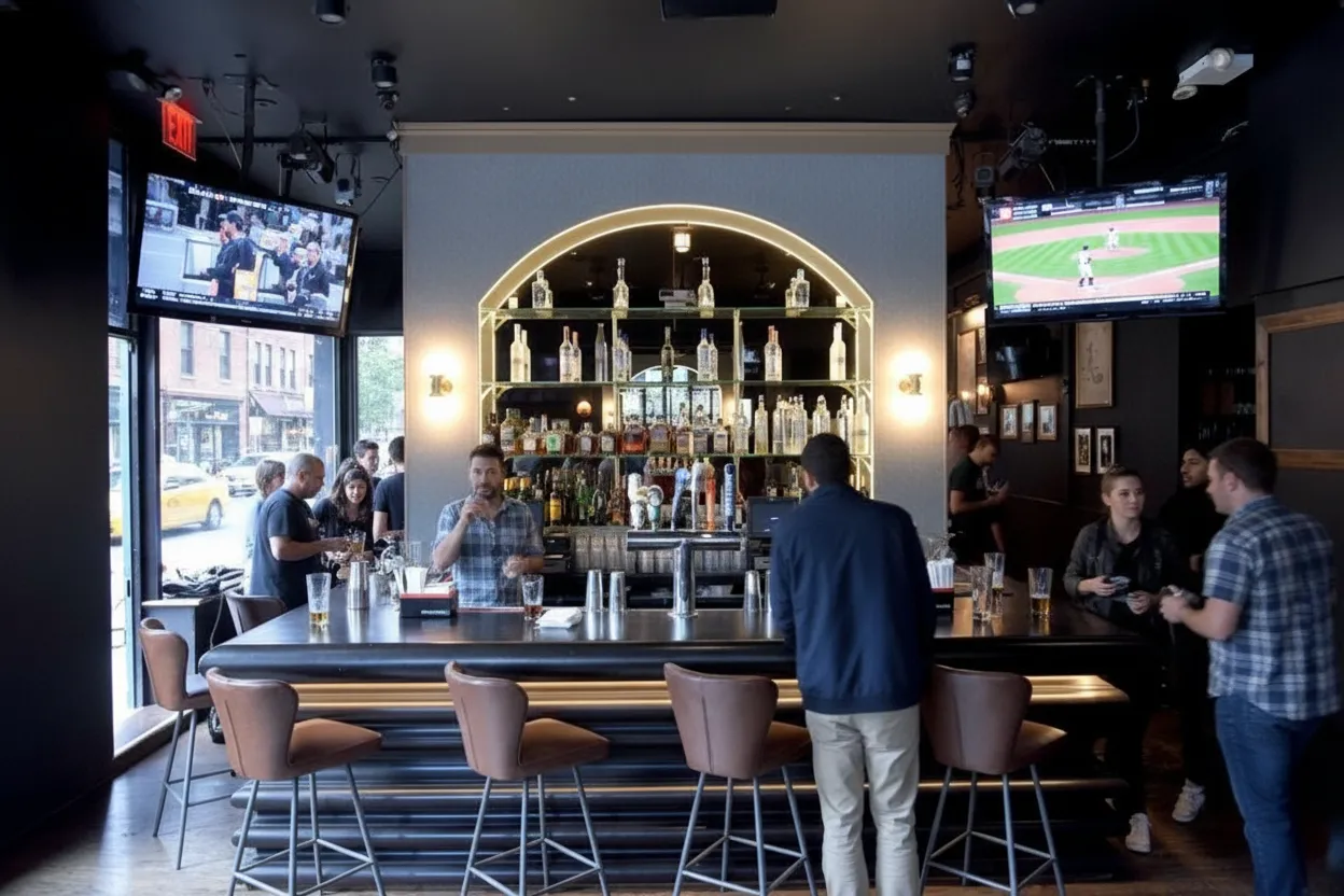 Cover scene for Kelly’s in the East Village for Bills Fans Testing a Summer Replay Night