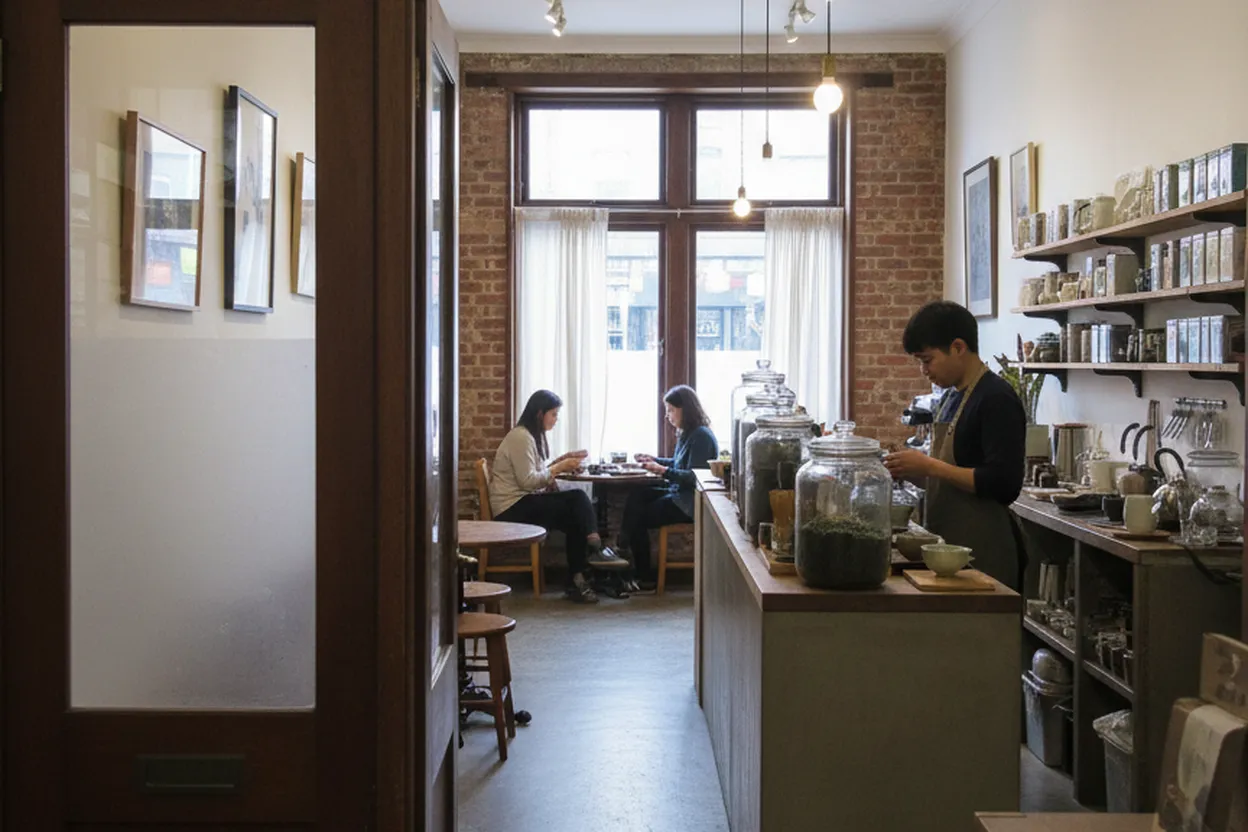 Cover scene for Kettl Greenpoint: A Japanese Tea Reset Without the Coffee-Shop Noise