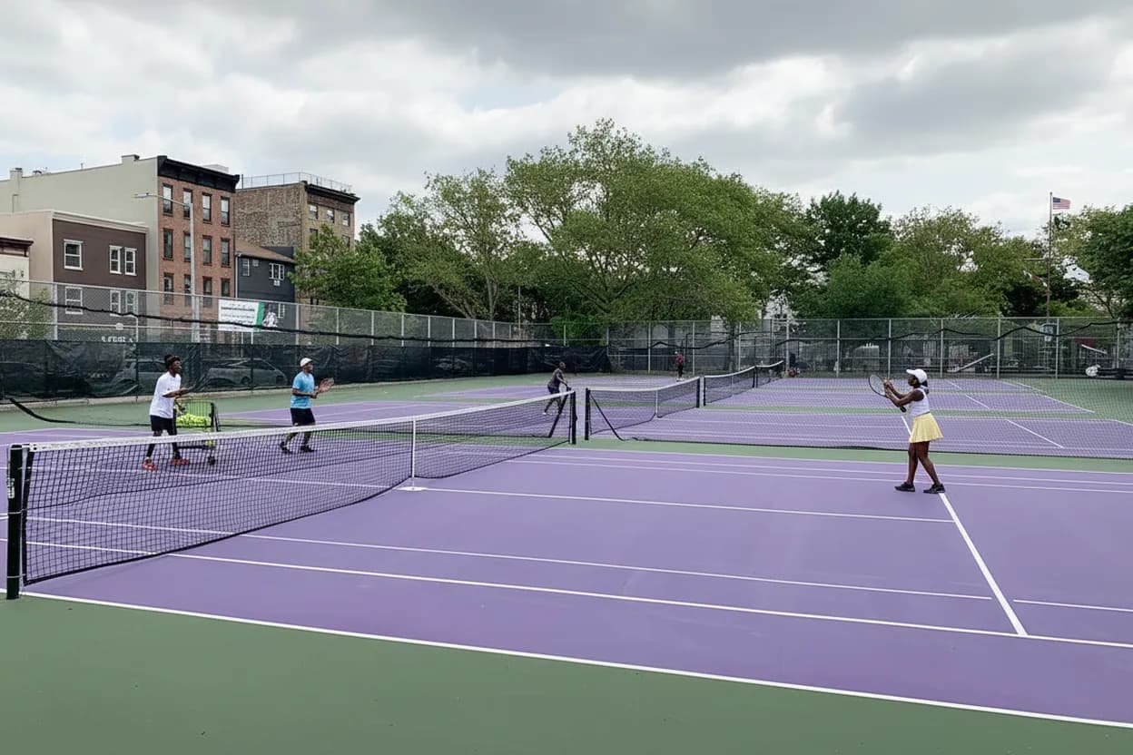Cover scene for Crotona Park Tennis Center: A Bronx Rally Plan Before the Heat Spikes