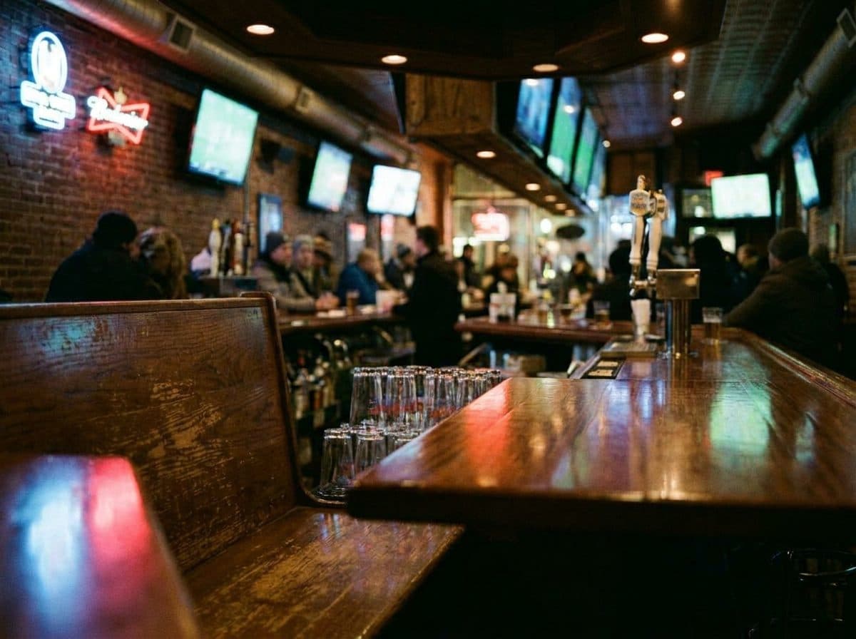 The East Village Sports Bar Where Knicks Fans Watch Wembanyama - scene