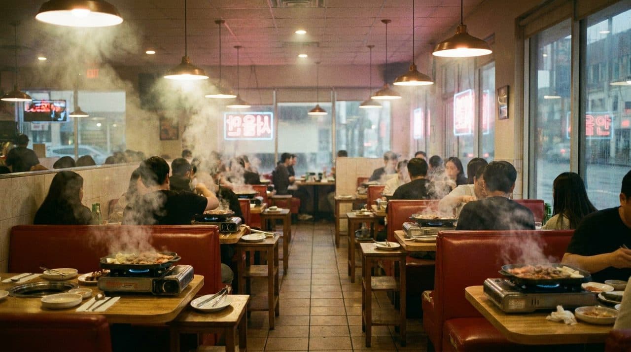 A Koreatown Table in Los Angeles Where the Grill Stays Lit Past Midnight - cover