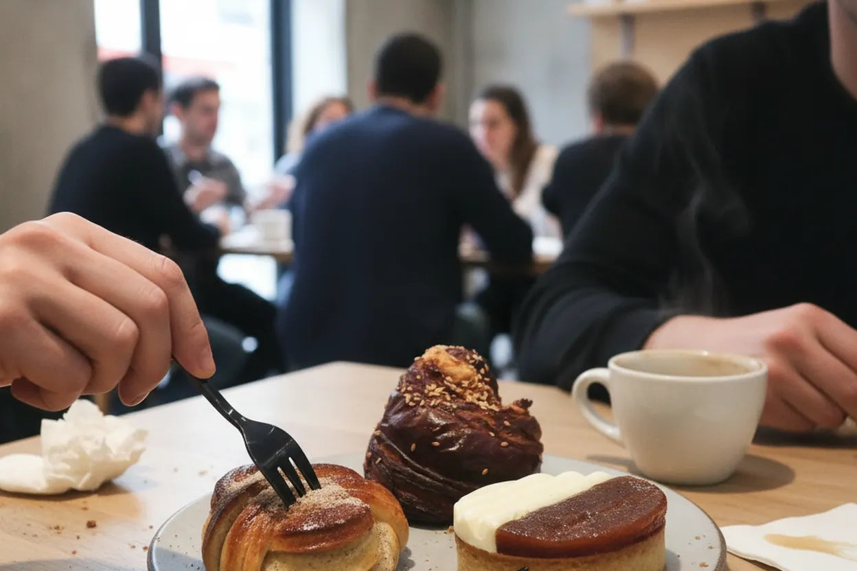 Editorial detail for La Cabra SoHo: A Coffee Meeting When Everyone Needs a Real Pastry Too