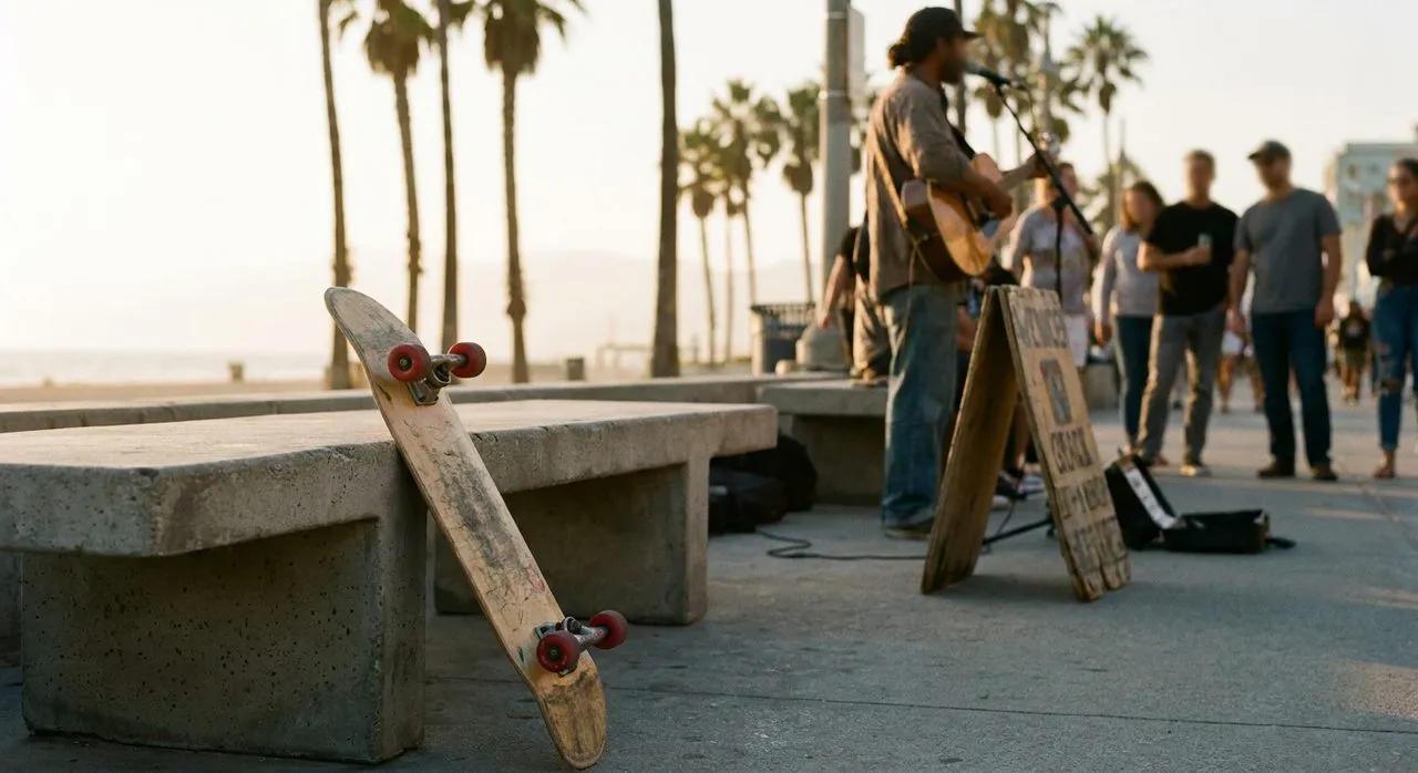 LA Free Beach Access and Cheap Eats — Venice to Santa Monica