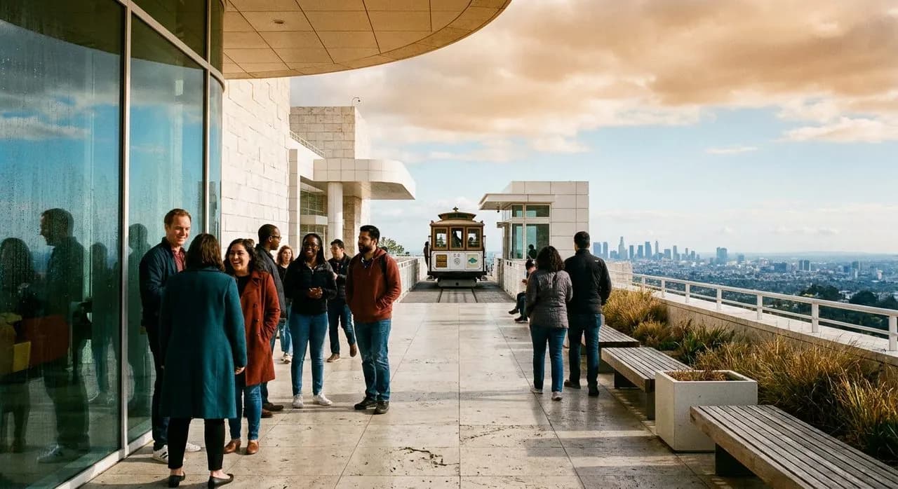 The Getty Center: Free Galleries, Free Tram, Paid Only for Parking