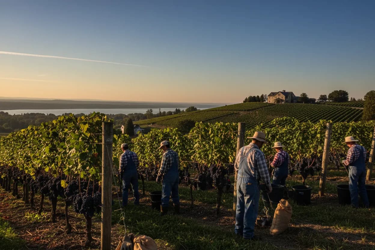 Cover scene for Lake-to-Glass: New York Winery Weekends Built Around the Water
