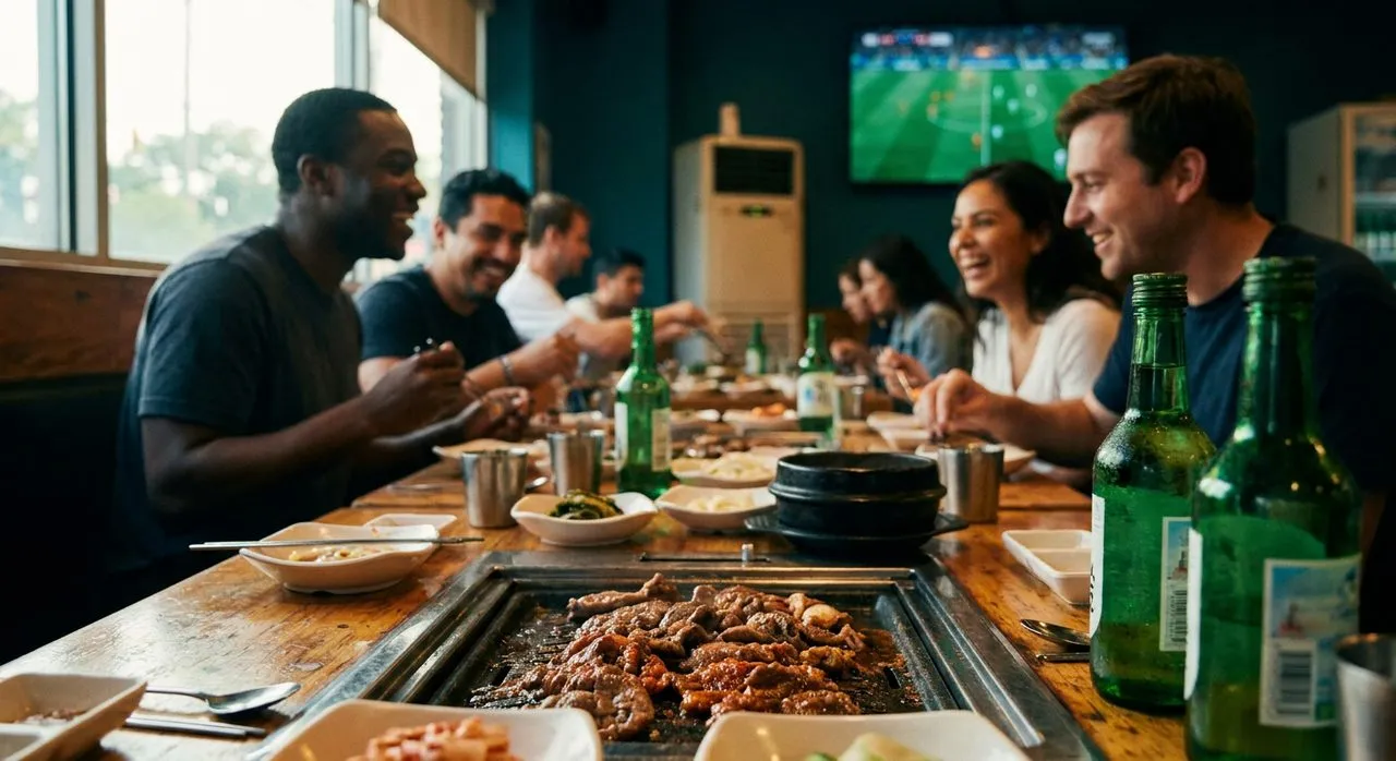 Koreatown Lights Up: LA's World Cup Viewing Scene When South Korea Plays