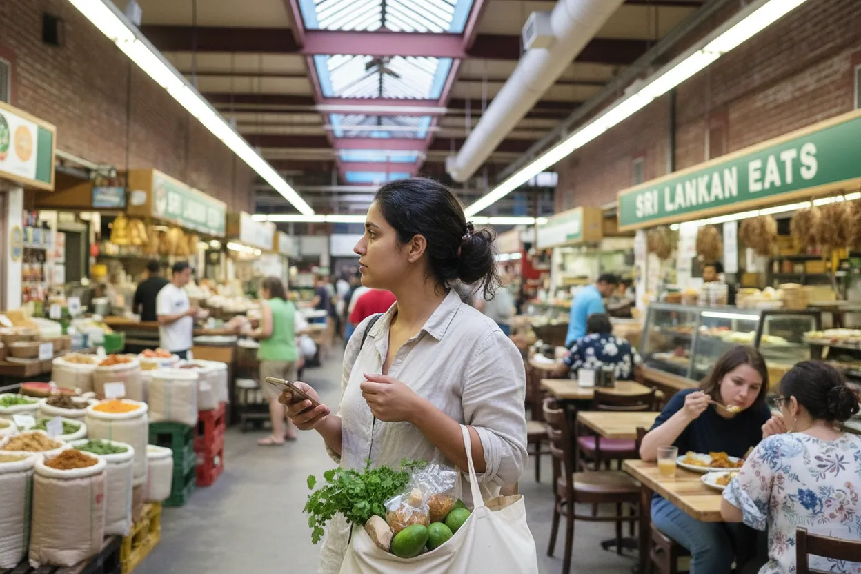 NYC experience scene for Lakruwana: How to Plan a Sri Lankan Meal on Staten Island