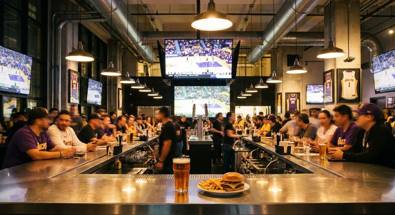 LA Lakers and Dodgers Watch Spots — Downtown to Westside