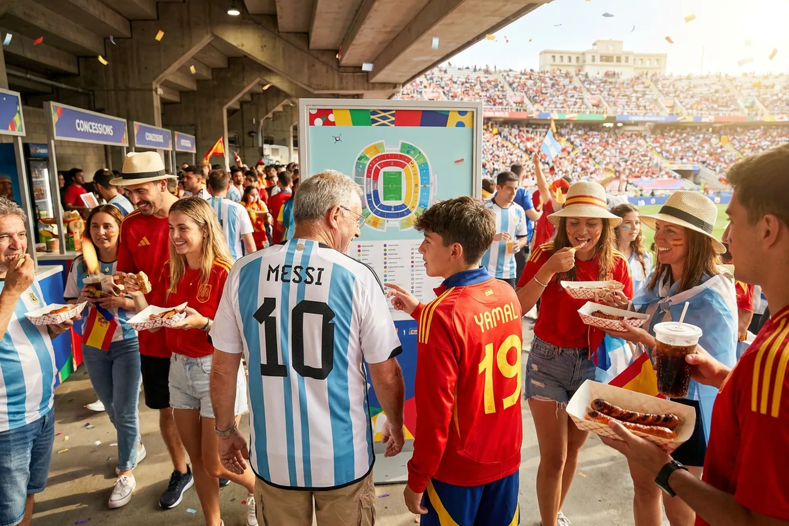 A bright practical scene for lamine yamal and messi defined the final’s generational story.