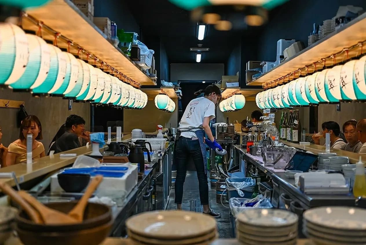 Solo Japanese Counter Dining in Little Tokyo LA