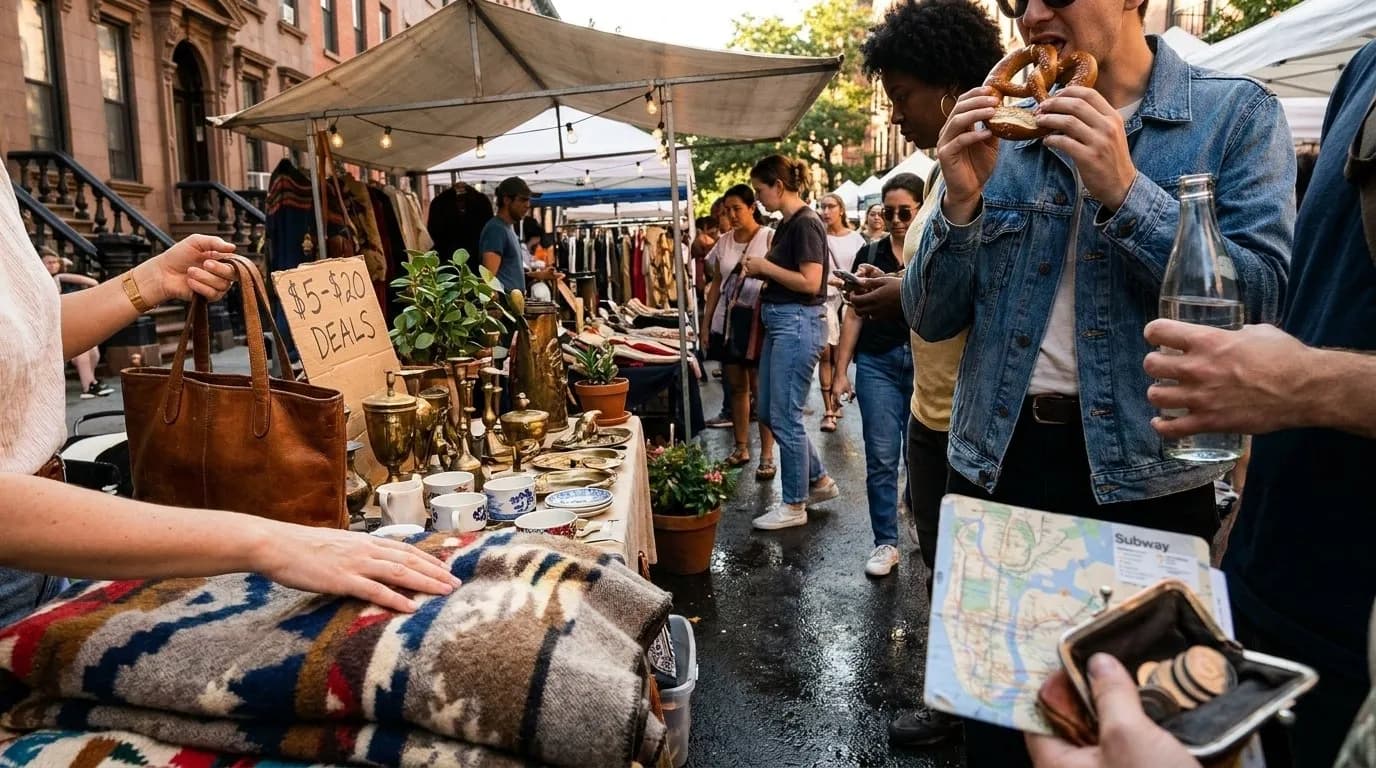 Editorial NYC detail for Late-Summer Flea Markets for Apartment-Friendly NYC Finds