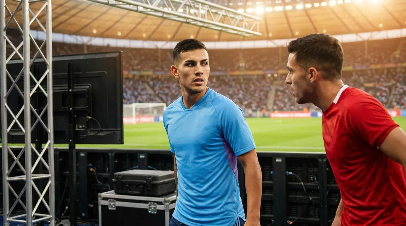 Bright editorial cover for Leandro Paredes’ 496 Passes Carried Argentina Through Pressure