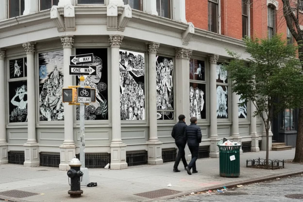 Cover scene for Leslie-Lohman Museum Free Gallery Hour Before a SoHo Rain Backup