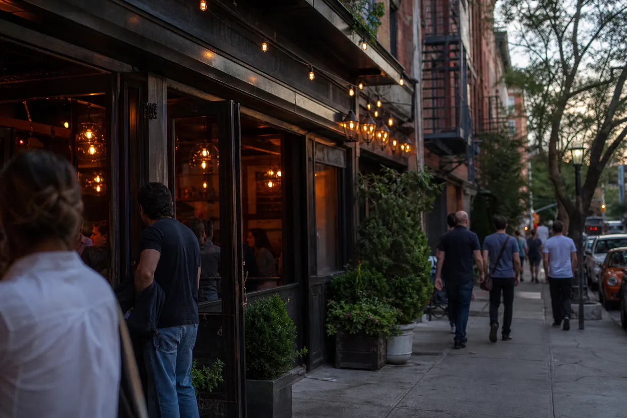 Cover scene for Liberty Away Game at The Brazen Tavern: A Midtown WNBA Watch Plan