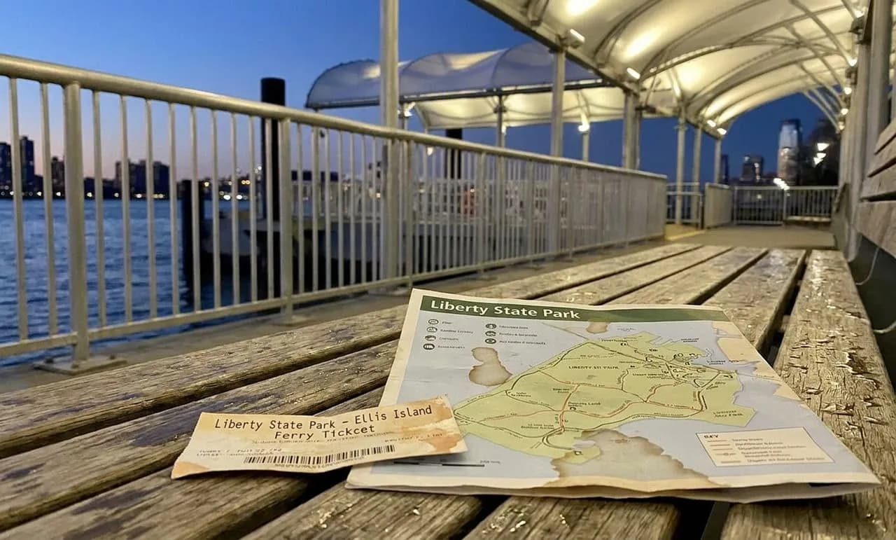 Liberty State Park Ferry and Ellis Island Detour