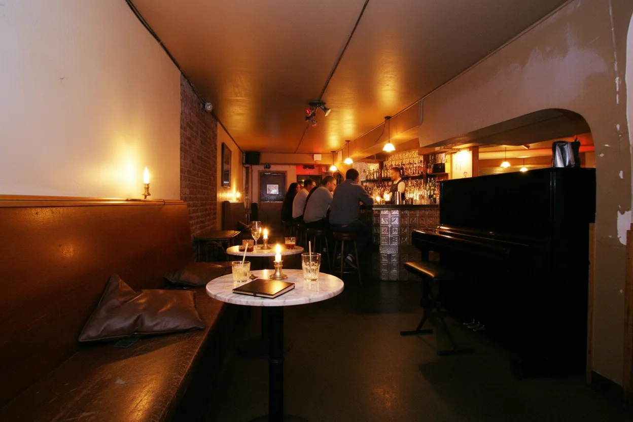 Cover scene for Little Branch in the West Village When a Rainy Night Needs Jazz Nearby