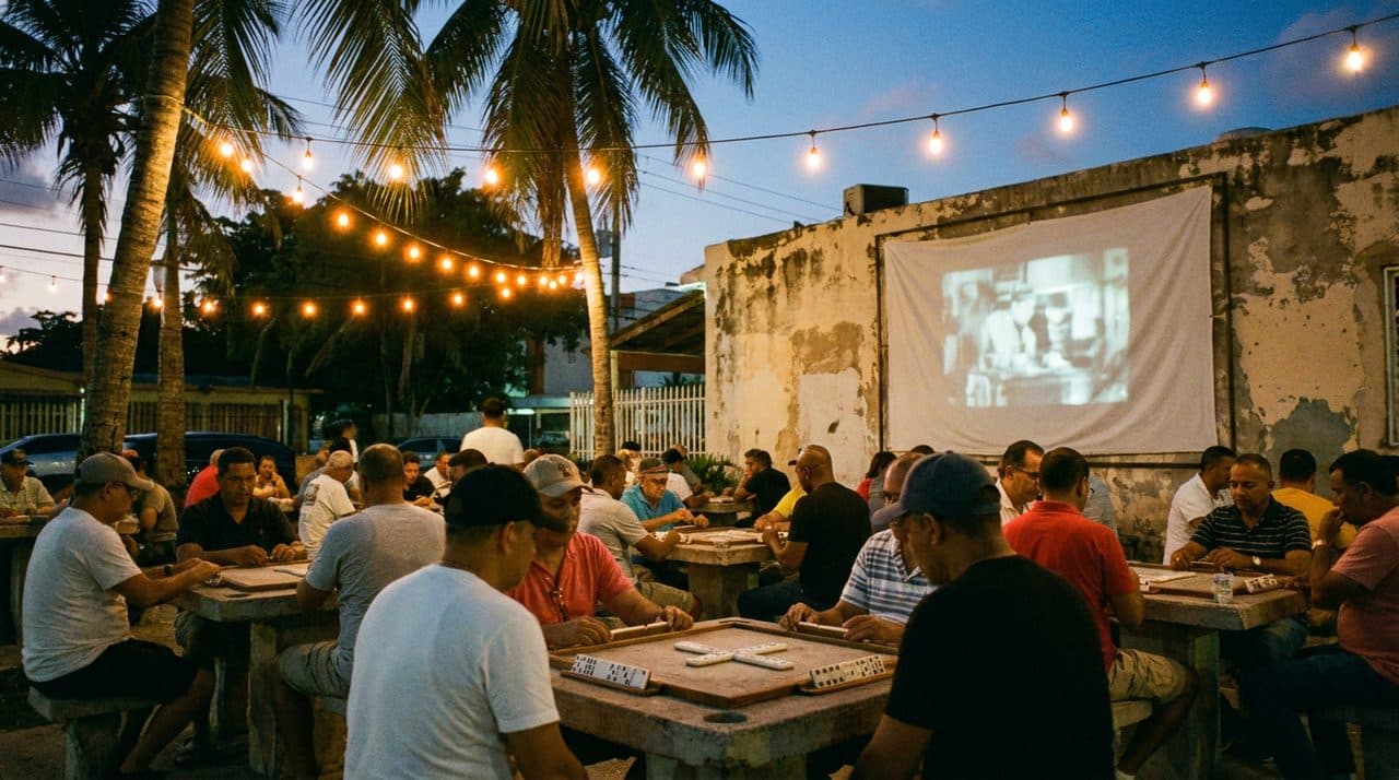 Little Havana Domino Parks Where Adam Sandler Movie Lines Mix With World Cup Chants - cover image