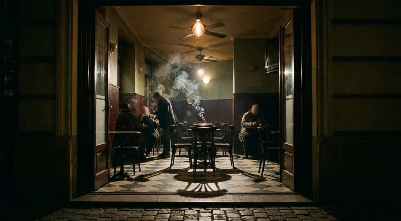 Little Havana's Noir-Lit Café Where Every Match Feels Like Cape Fear 2026 - scene