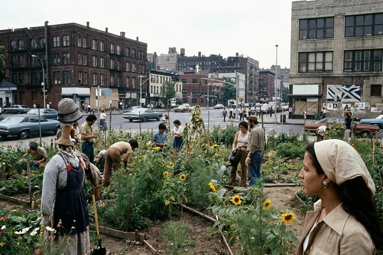 Cover scene for Liz Christy Garden: The Original LES Community Garden Hidden Behind a Gate