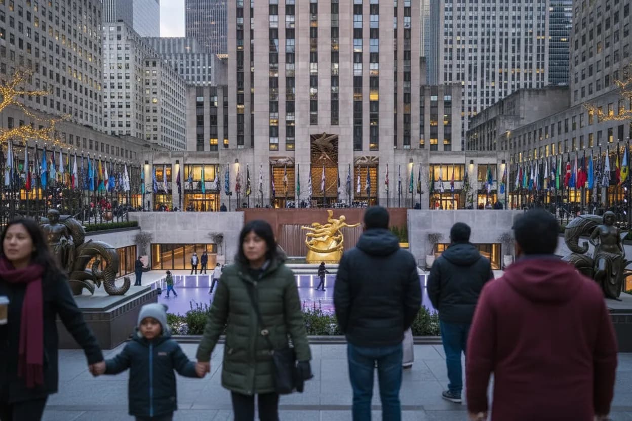 Cover scene for Lodi at Rockefeller Center for a Midtown Breakfast Meeting That Is Not a Chain