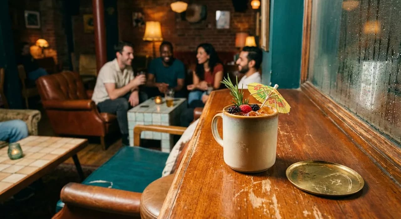 Through the Smeg Fridge: London's Bar Behind a Breakfast Cafe
