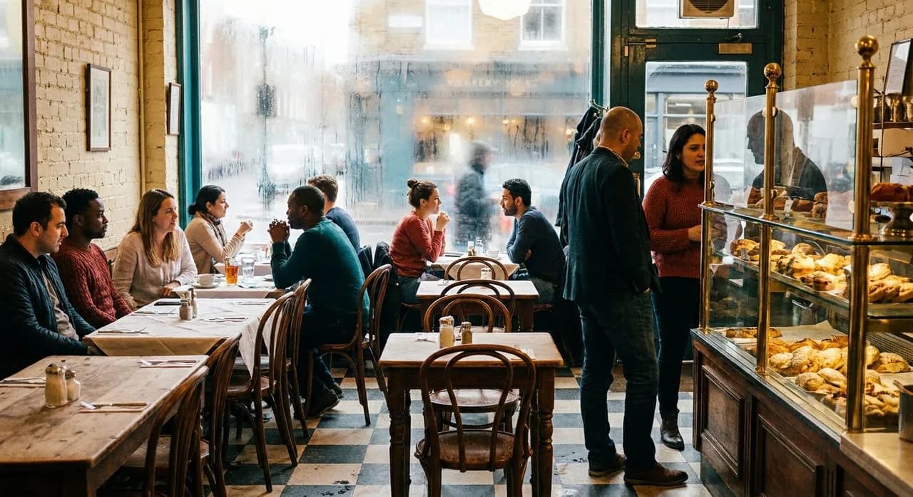 St. John Smithfield: The Bakery Counter Seat and the Eccles Cake