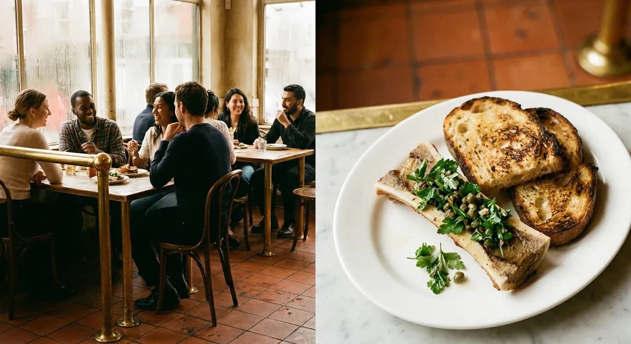 St. John Smithfield: The Bakery Counter Seat and the Eccles Cake