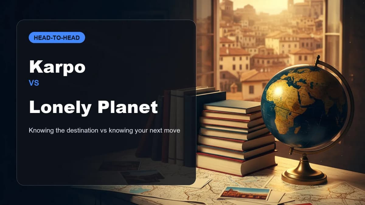 Editorial comparison of Karpo and Lonely Planet