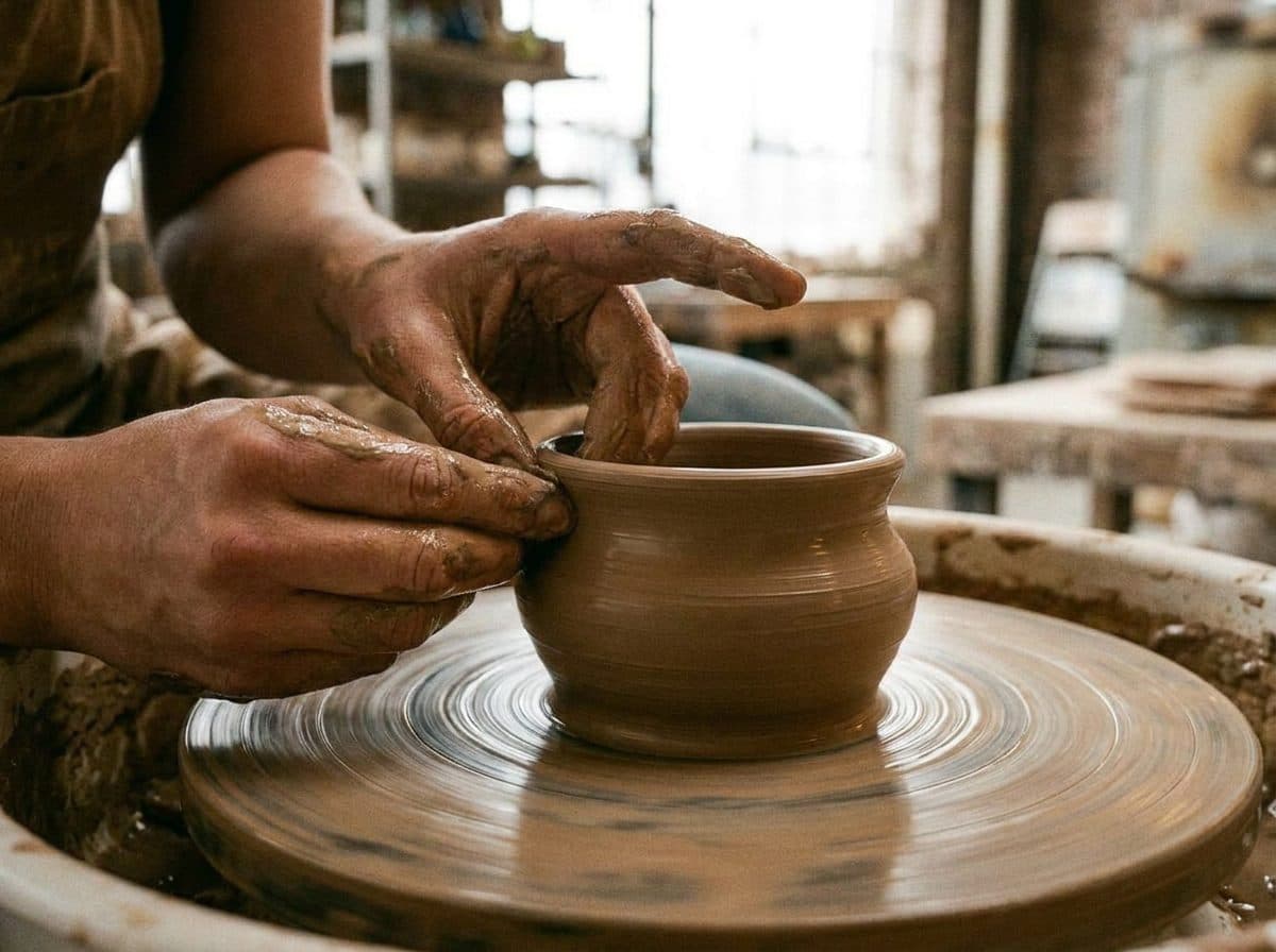 A Long Island City Studio Where Drop-In Sessions Mean Kilns and Midtown Views - scene