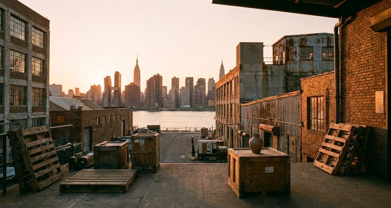 A Long Island City Studio Where Drop-In Sessions Mean Kilns and Midtown Views - scene