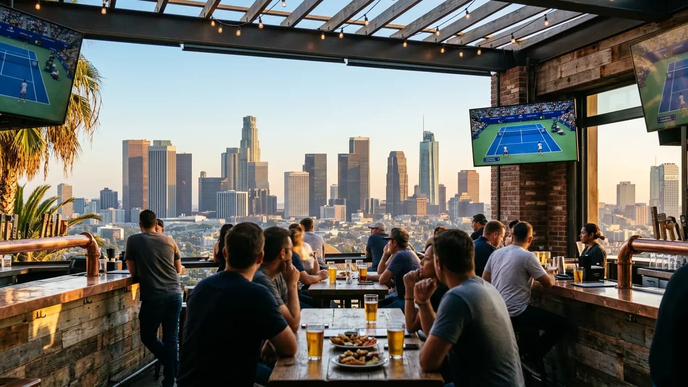 Best Los Angeles Bars for the US Open Tennis 2026