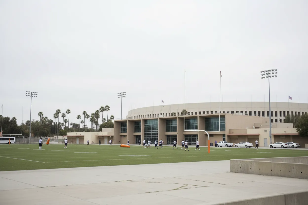 Cover scene for Bijan Robinson youth football camps: Los Angeles Local Decision Guide