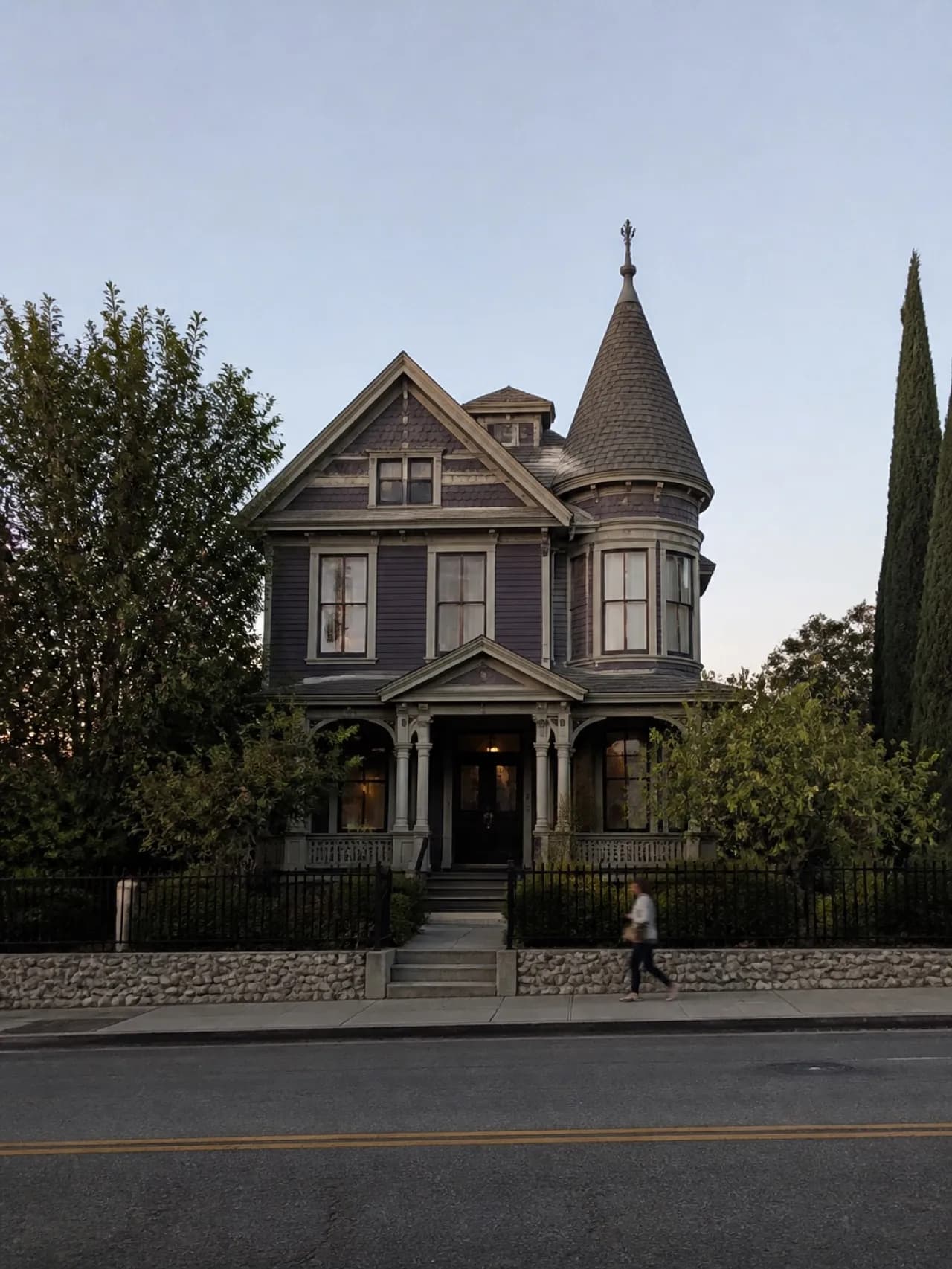 Restored Victorian house on a Highland Park side street