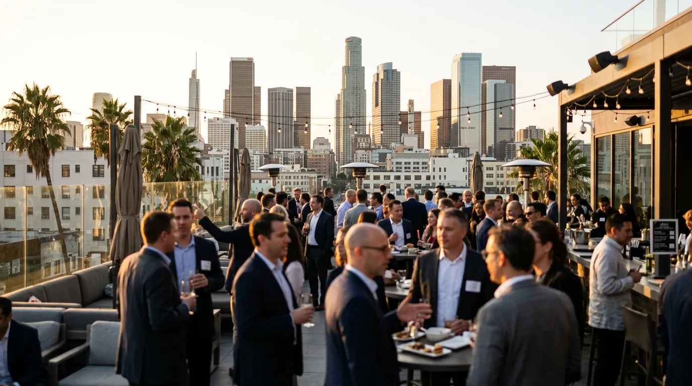 Discuss the Bitcoin Price at These Los Angeles Rooftop Networking Spots
