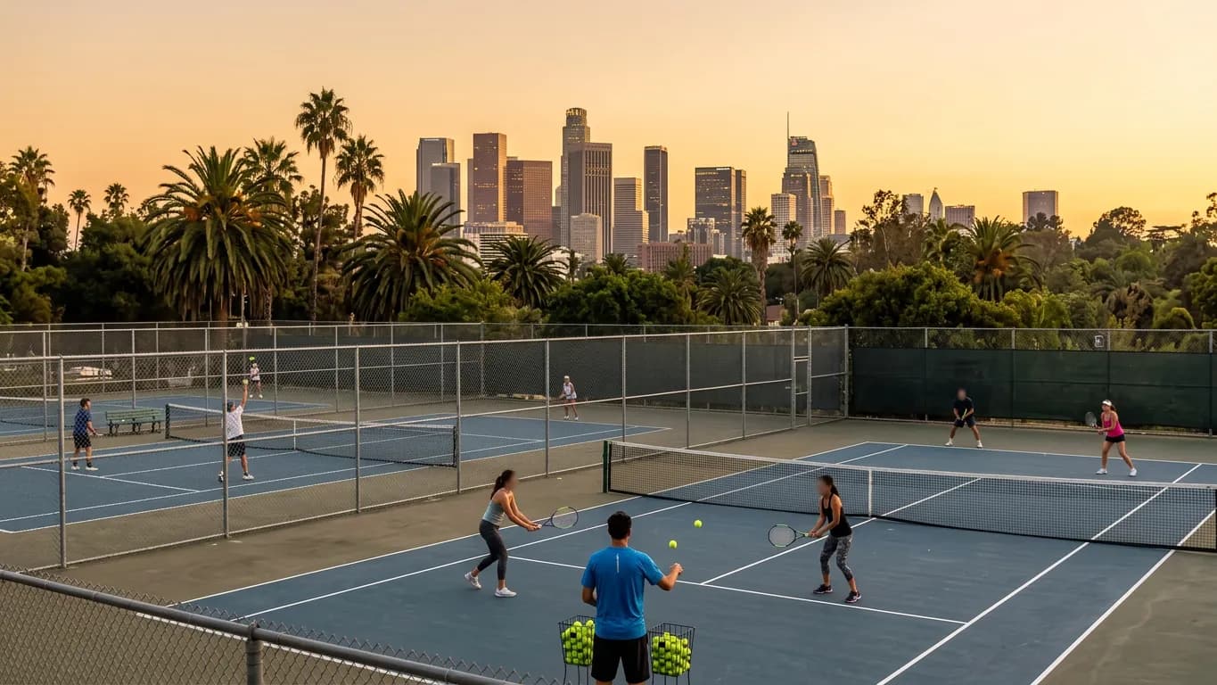Where to Learn Tennis in Los Angeles for US Open Tennis 2026