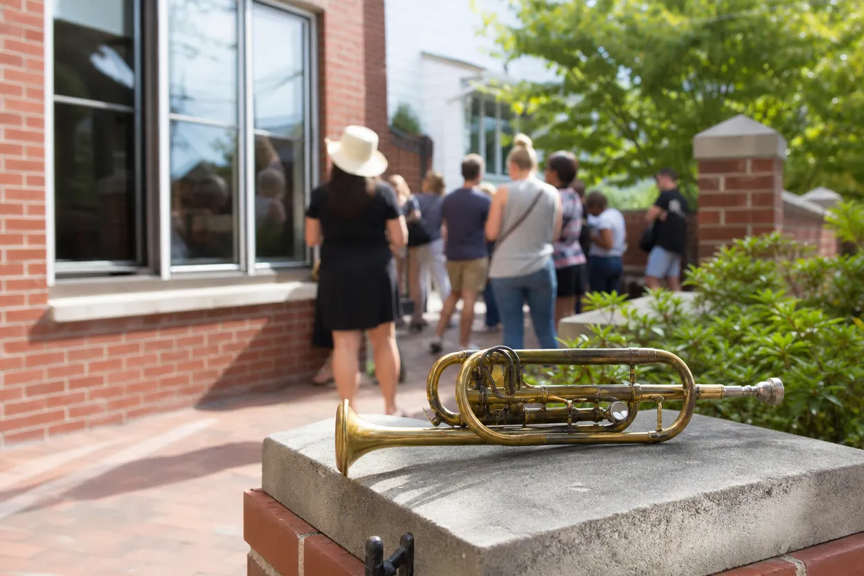 Editorial detail for Louis Armstrong House Garden: A Corona Music Detour Before Dinner