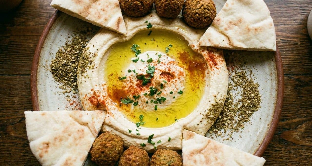 A Lower East Side Café That Screens Neutral Fixtures and Serves Hummus Without Borders - scene