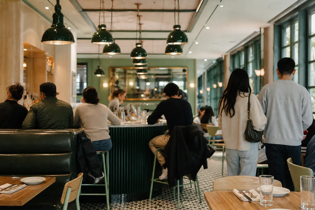 Cover scene for Maison Madison in Battery Park City: A Rainy Lunch Near the Ferry