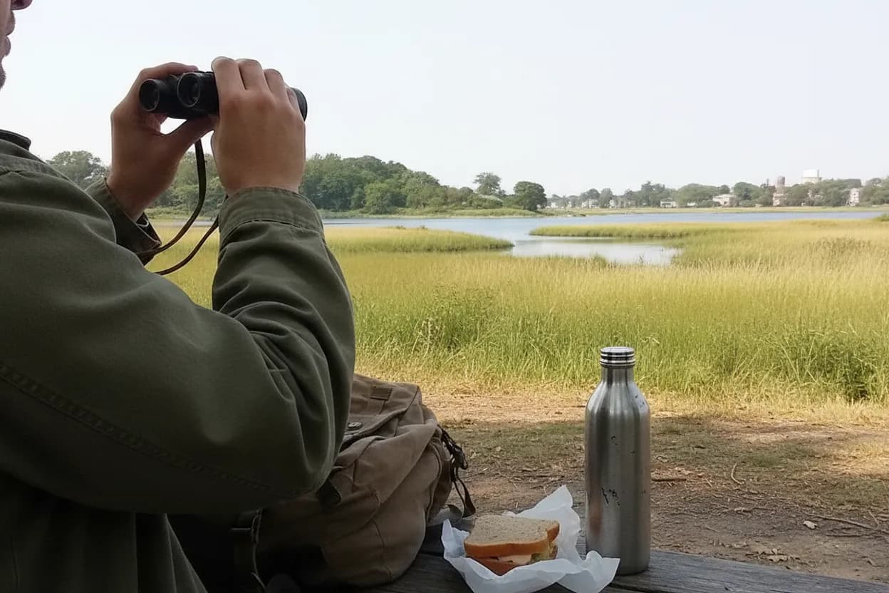 Editorial detail for Marine Park Salt Marsh After Rain: A Flat Birding Reset With Boardwalk Math