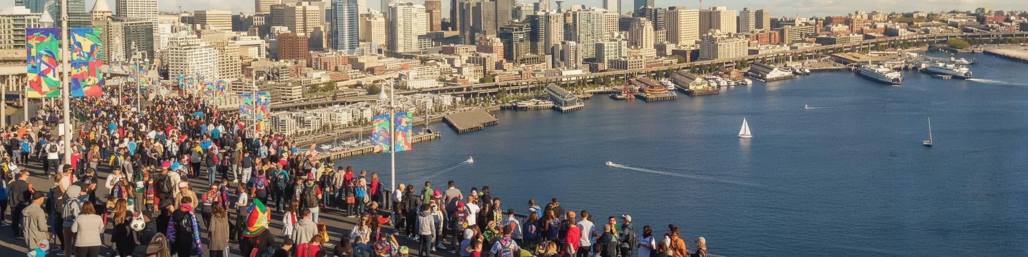 Mariners Marlins Seattle Waterfront