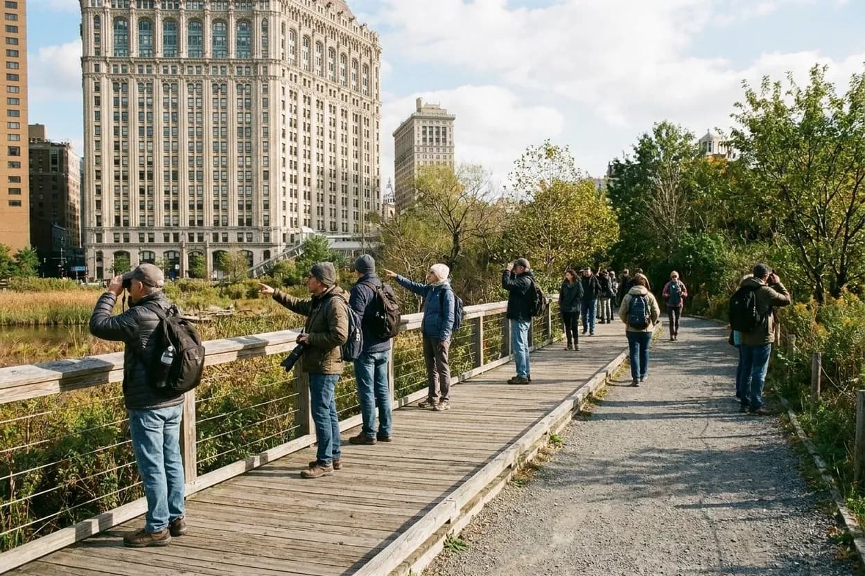 NYC experience scene for Mariners Marsh Park: The North Shore Tidal Ruin-Landscape Few NYC Visitors Know