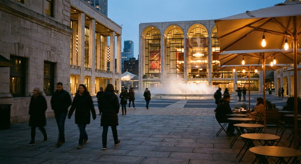 Mariska Hargitay and the TV Walk Past Lincoln Center - cover image